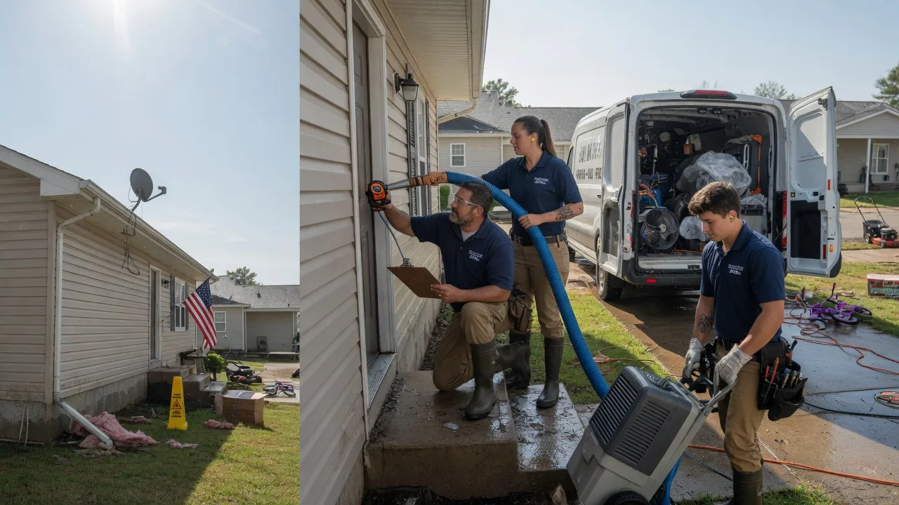 Ceiling Water Damage Restoration in Remus, MI near me