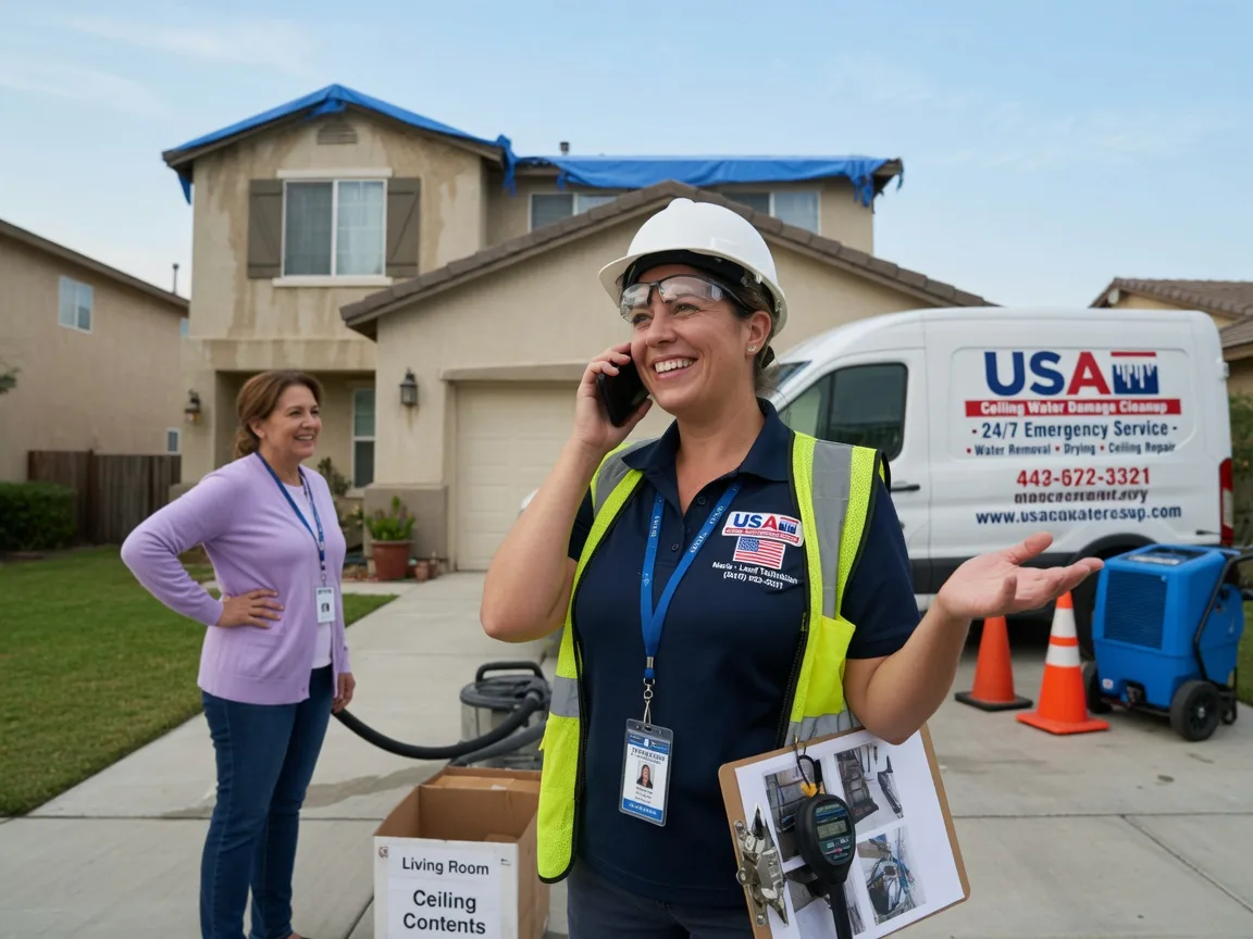 Ceiling Water Damage Restoration Remus, MI FAQs